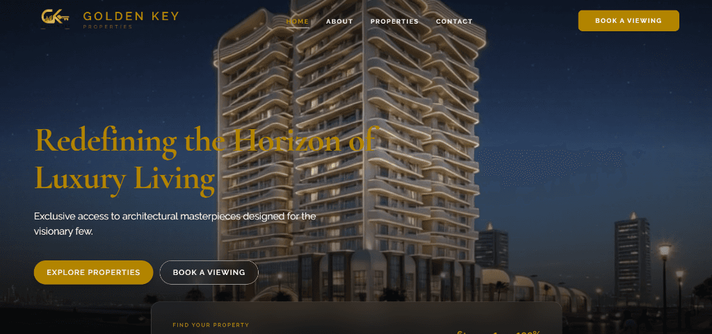Golden Key Properties & Real Estate CRM